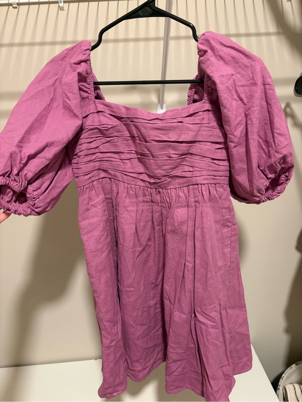 Abercrombie Pink Puff Dress